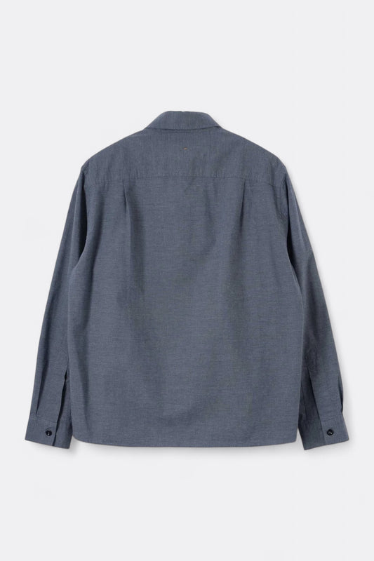Margaret Howell - MHL. Overall Shirt Dry Cotton End On End (Uniform Blue)