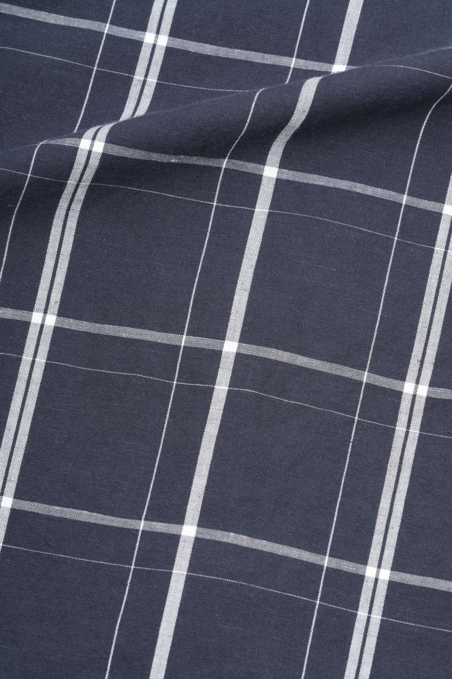 Margaret Howell - MHL. Overall Shirt (Graphic Check Cotton Linen)