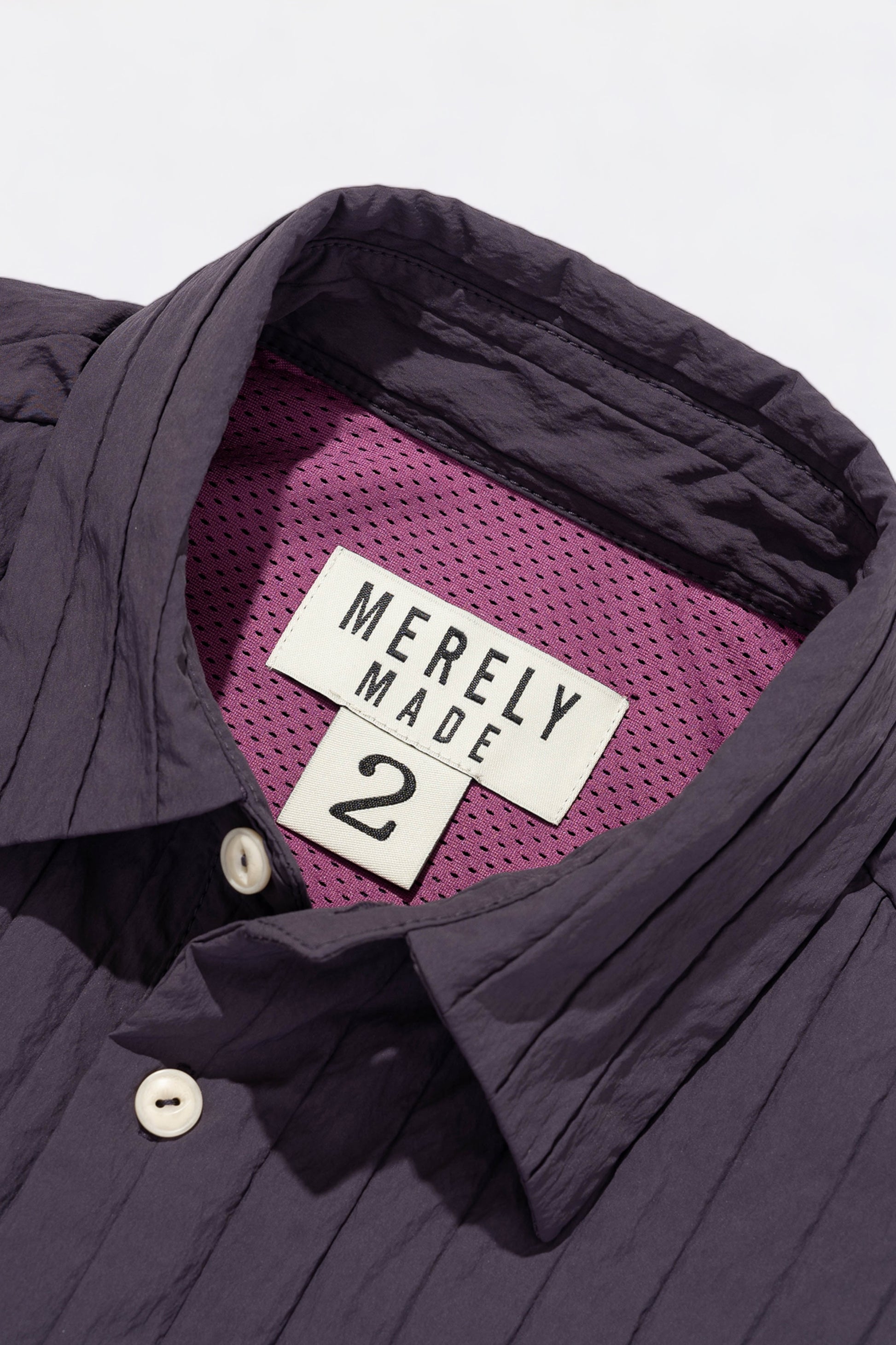 Merely Made - Merely Quilted Cropped Shirt (Black)