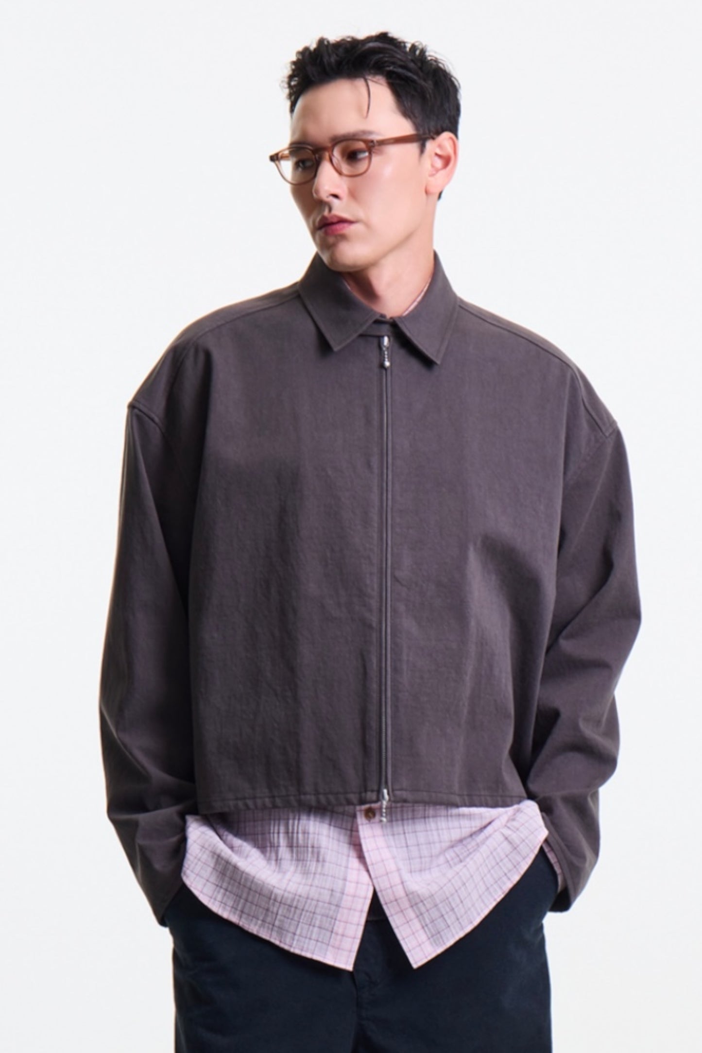 Merely Made - Nomadic Cropped Jacket (Shadow Grey)