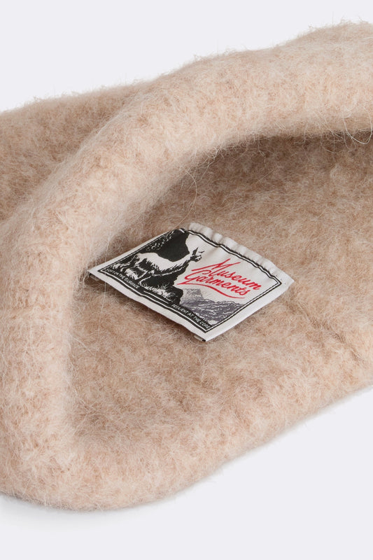 MUSEUM GARMENTS Alpaca Beanie Beige Melange | Edgar Bdx