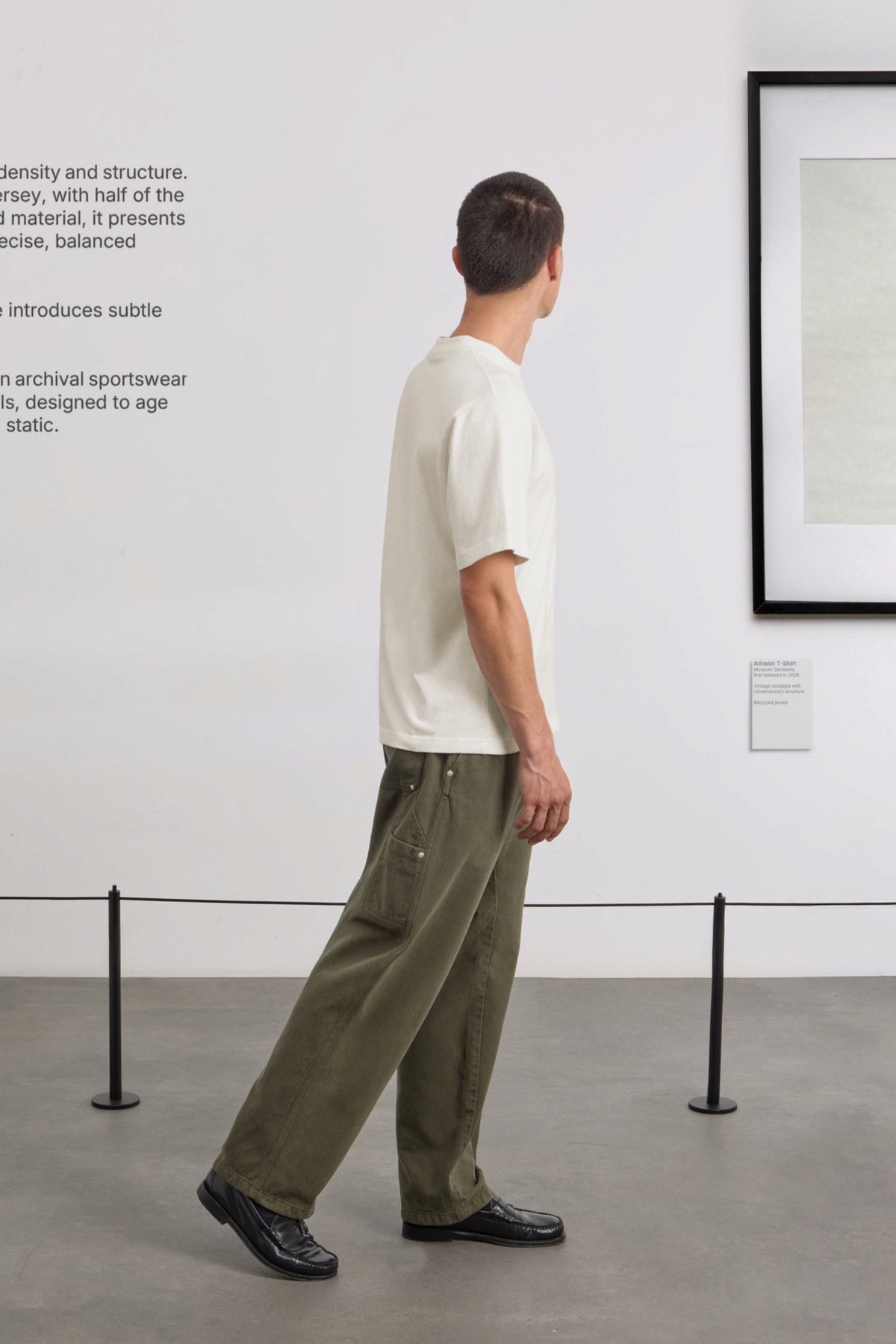 MUSEUM GARMENTS Athletic T-Shirt Off-White | Edgar Bdx