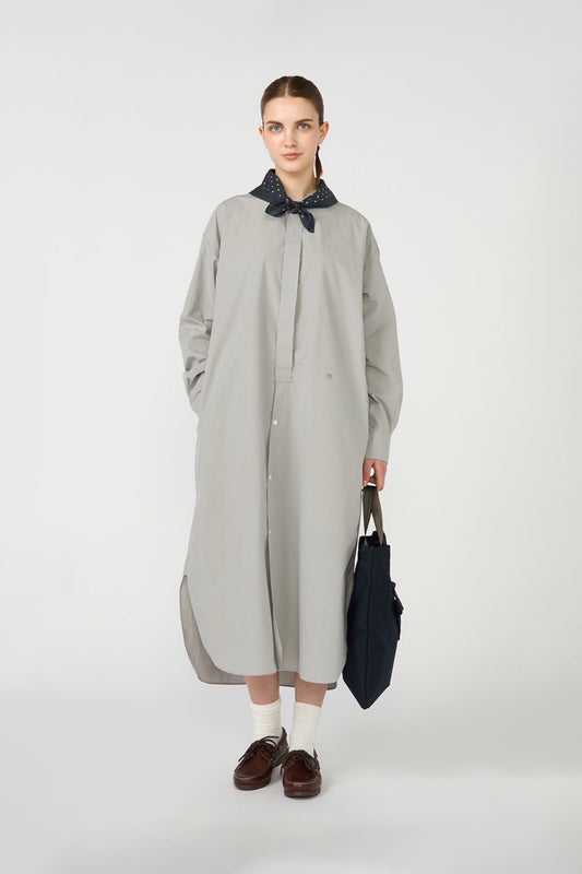 Bandana Nanamica Gray - Coton Artisanal Motif Kimono - Japon