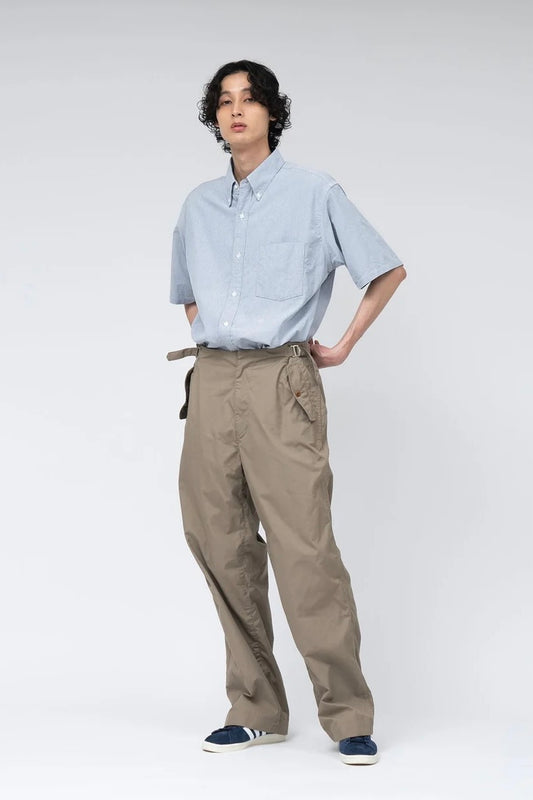 Nanamica - Button Down Wind S/S Shirt (Dark Navy)