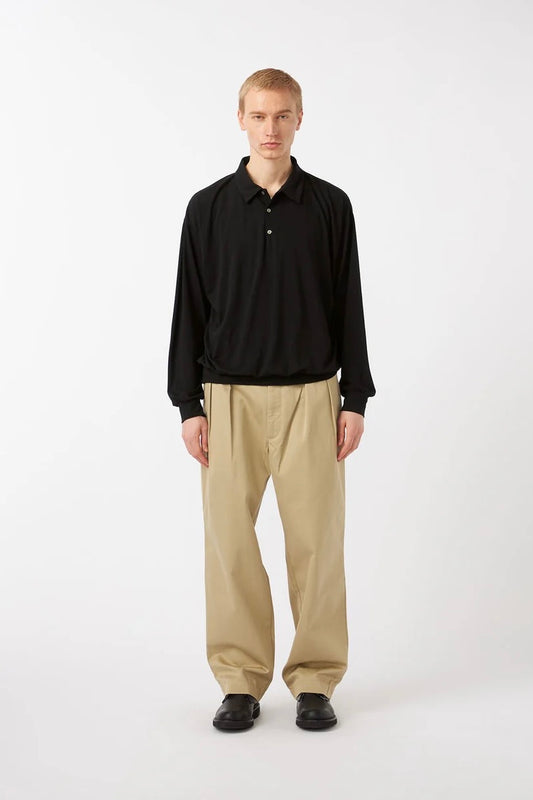 Nanamica - Double Pleat Chino Pants (Black)