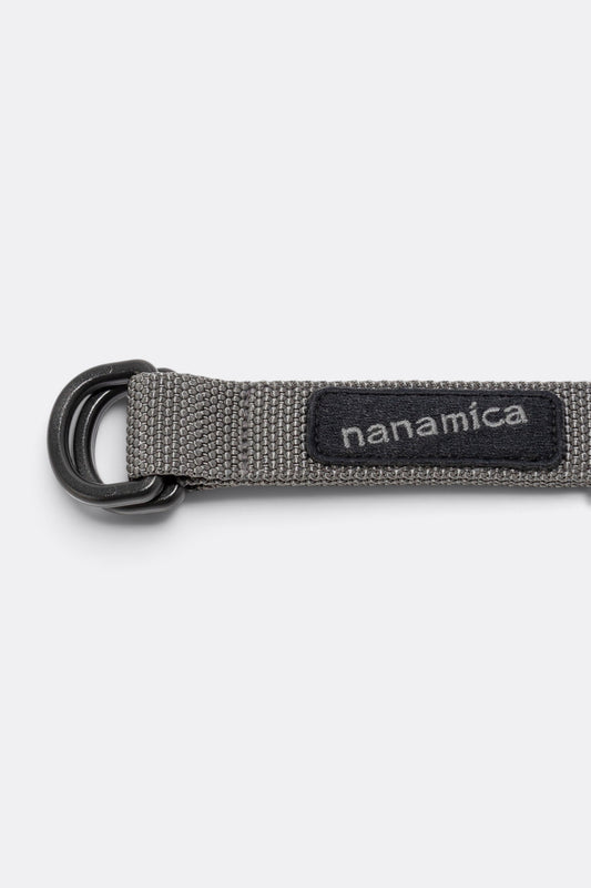 NANAMICA Tech Belt Charcoal | Ceinture Technique Voyage | Edgar Bdx