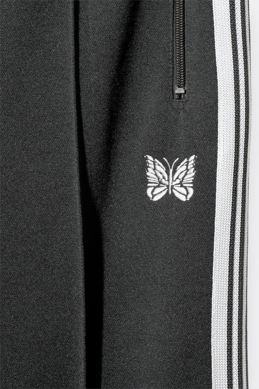 Needles HD Track Pant Smooth Polyester Charcoal - Coupe Ballon Japonaise - Edgar Bdx