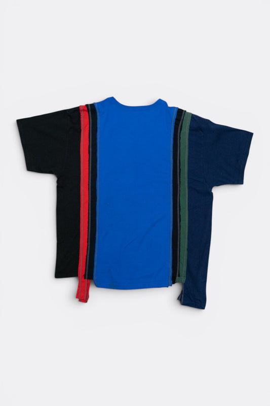 Needles Rebuild 7 Cut Wide Tee Multi E - T-Shirt Vintage Unique Japonais - Edgar Bdx