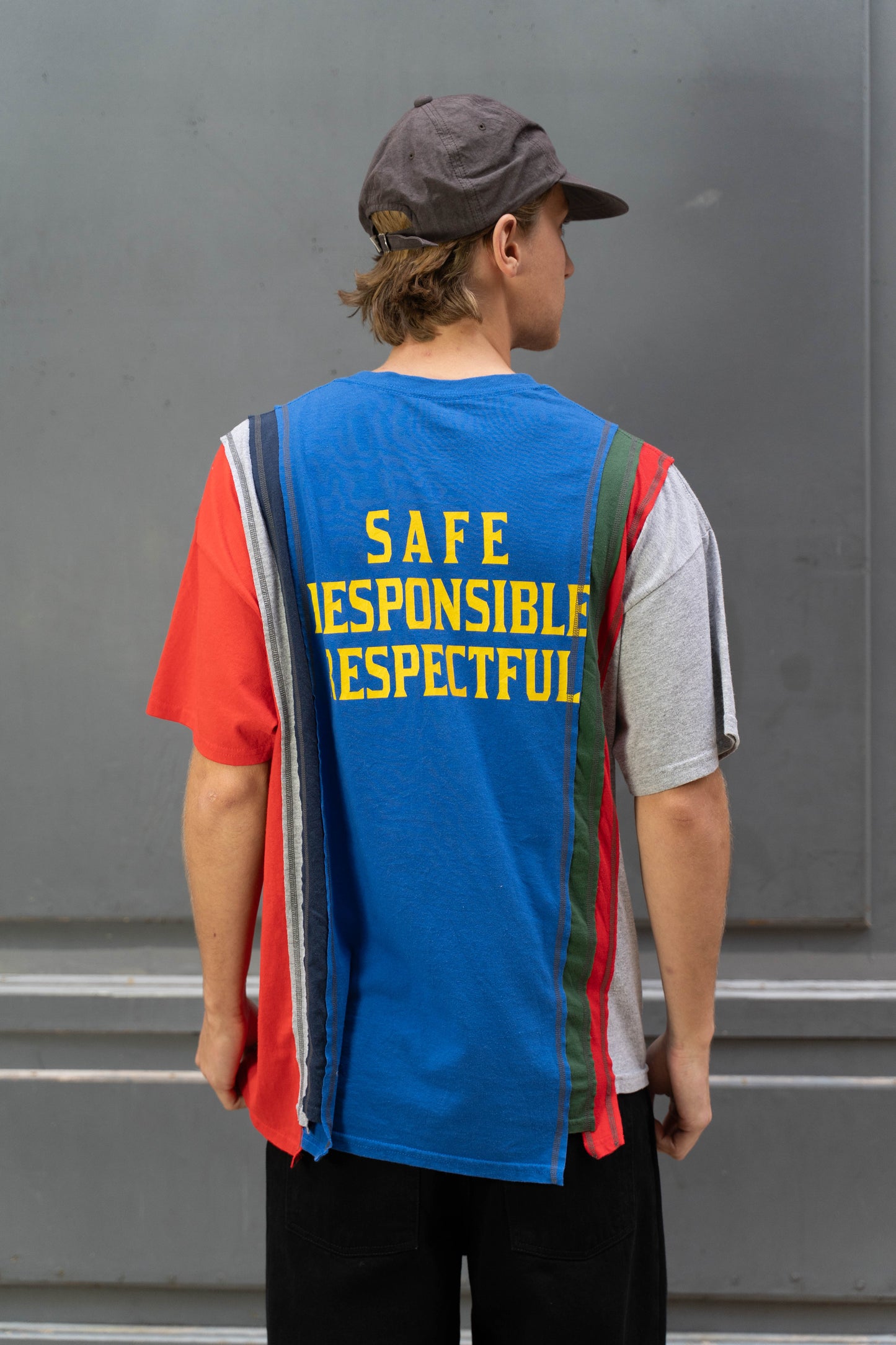 Needles - Rebuild By Needles 7 Cut Wide Tee (Multi B)