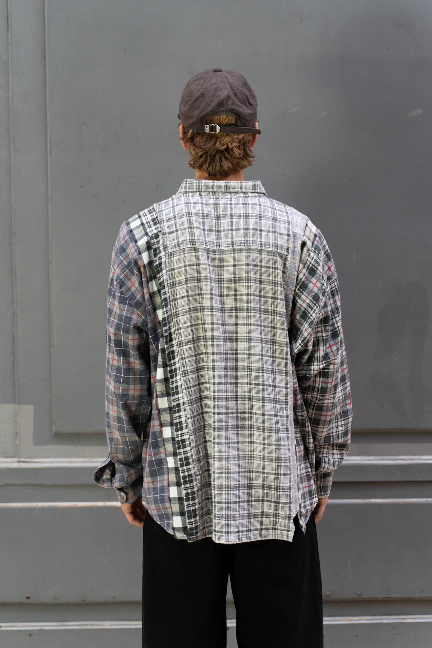 Needles - Rebuild By Needles Flannel 7 Cuts Wide Shirt (Multi B)