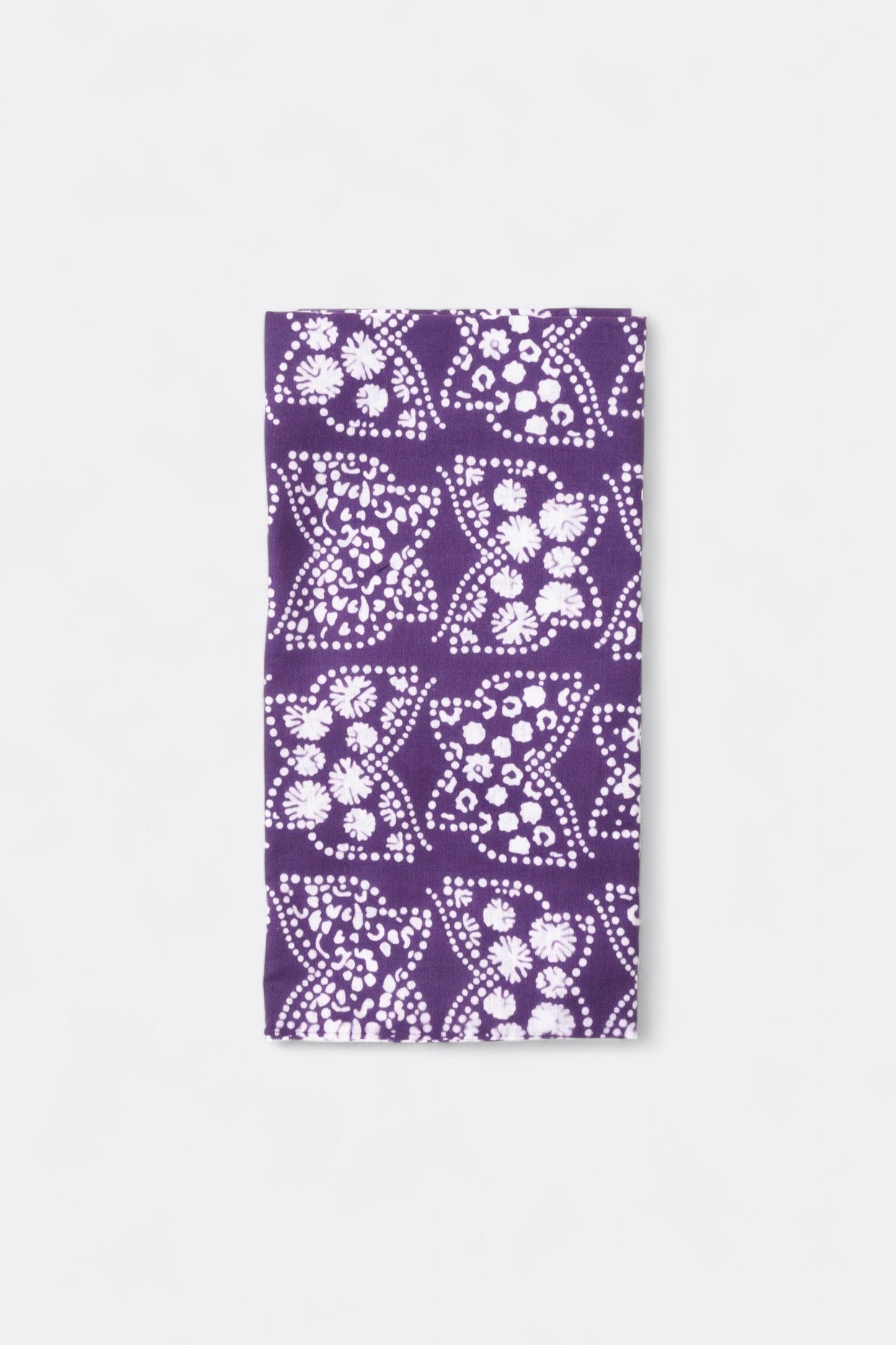 Needles - Tenugui Bandana Papillon (Purple)