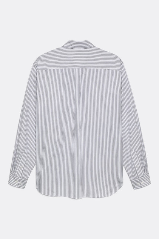 NEW AMSTERDAM SURF ASSOCIATION Beach Shirt White Black | Chemise Rayée Unisexe Surf | Edgar Bdx