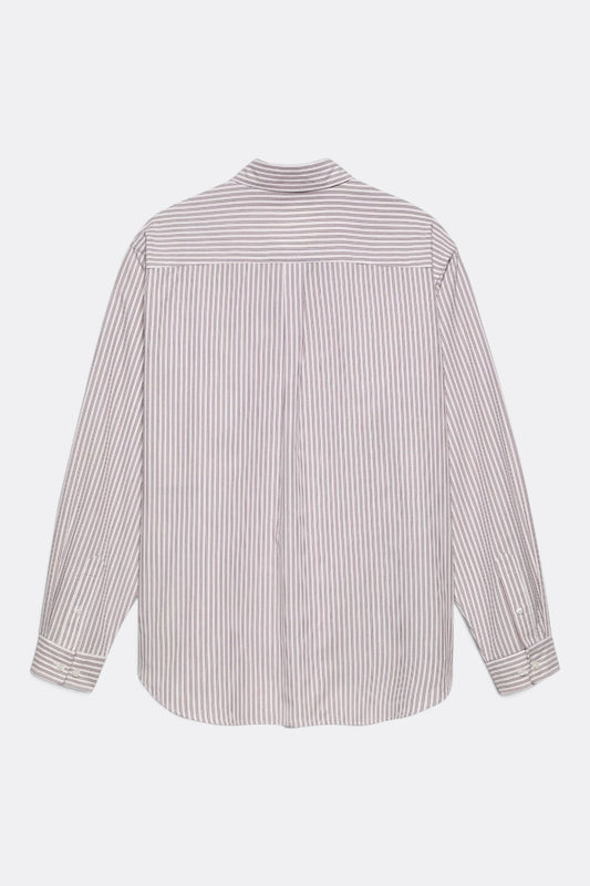 NEW AMSTERDAM SURF ASSOCIATION Beach Shirt White Red | Chemise Rayée Unisexe Surf | Edgar Bdx