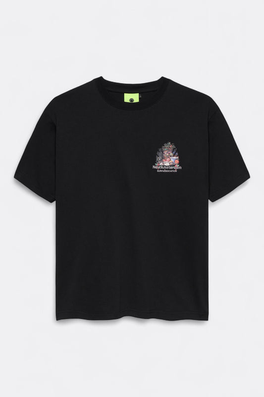 New Amsterdam Surf Association - Buffet Tee (Black)