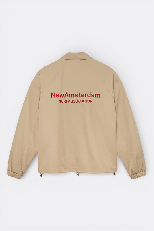 New Amsterdam Surf Association - Coach Jacket (Sand)