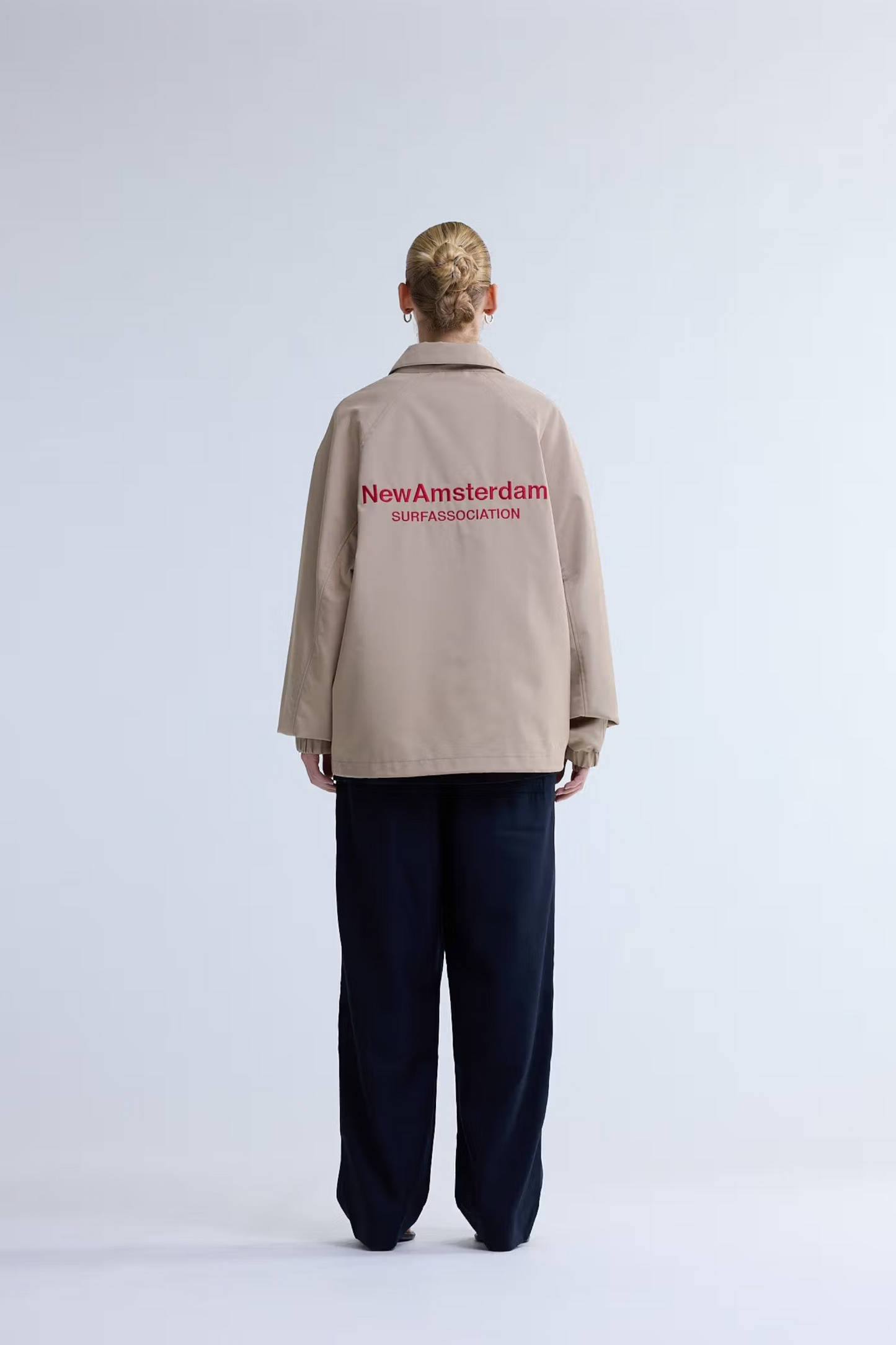 New Amsterdam Surf Association - Coach Jacket (Sand)