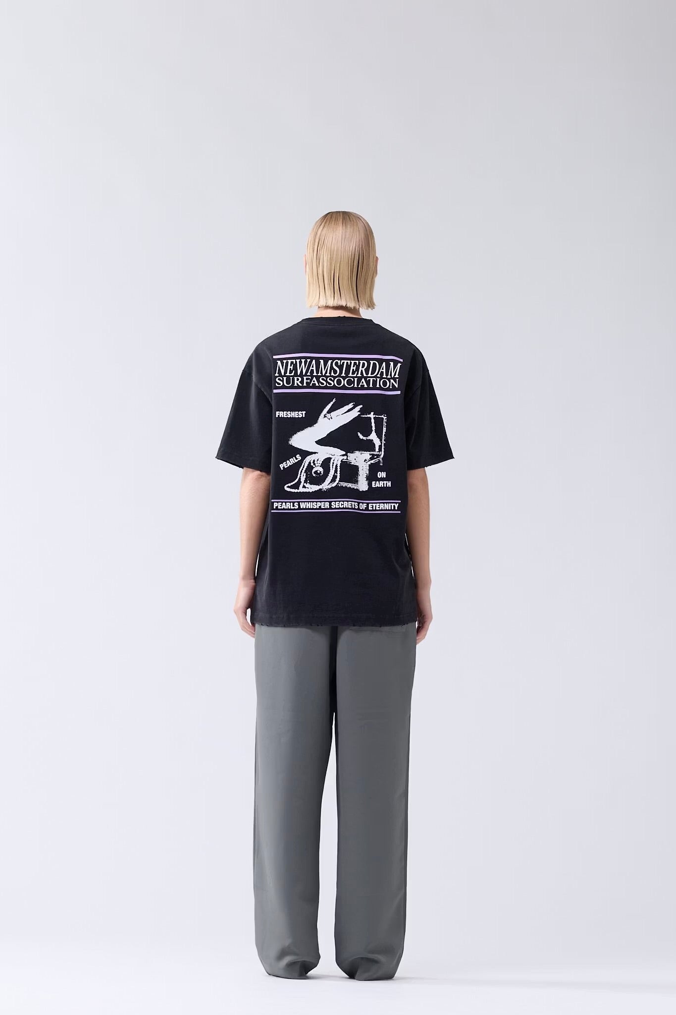 New Amsterdam Surf Association - Jewellery Tee (Black)