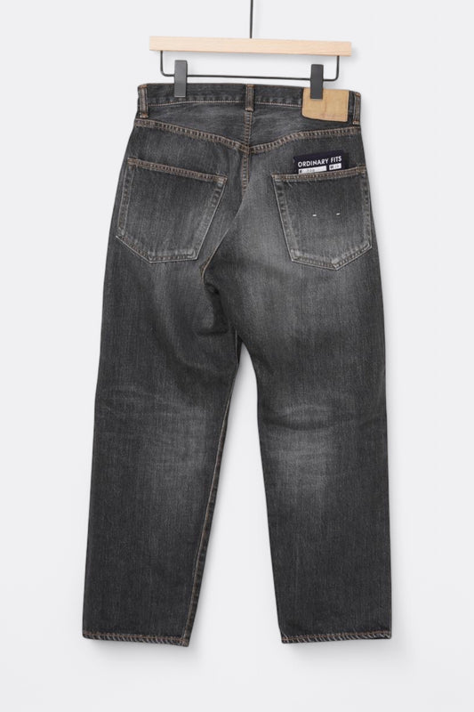 Ordinary Fits - Loose Ankle Denim (Black Used)