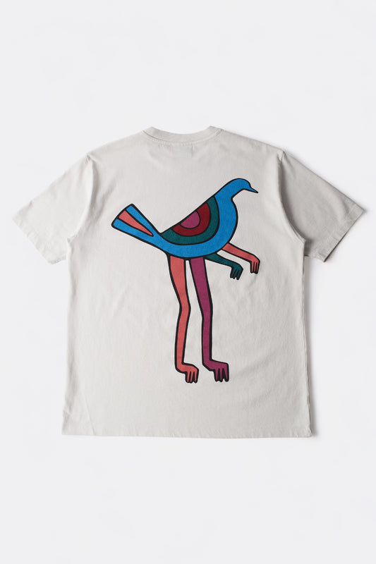 Parra - Pigeon Legs T-Shirt (Light Grey)