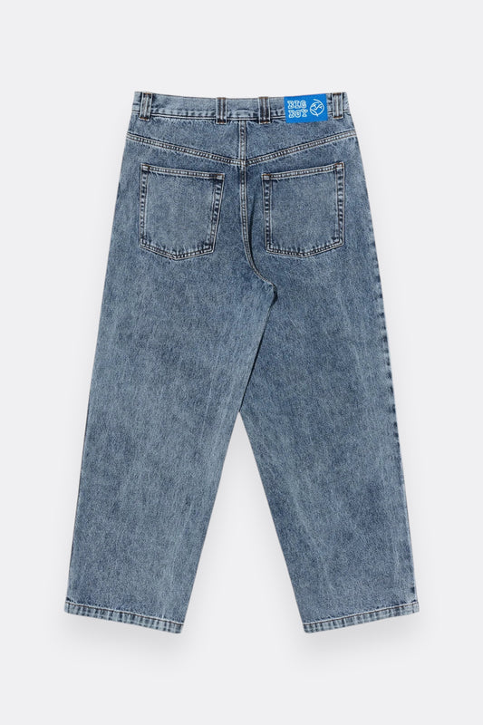 Polar Skate Co. Big Boy Pants Heavy Washed Blue | Jean Skate Délavé 435gsm | Edgar Bdx