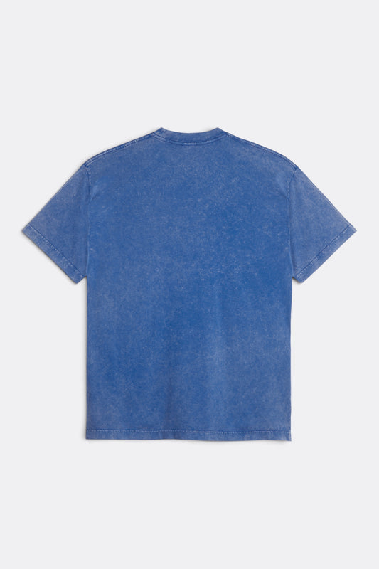 POLAR SKATE CO. Fade Tee Egyptian Blue | T-Shirt Jersey Délavé 190gsm Skate | Edgar Bdx