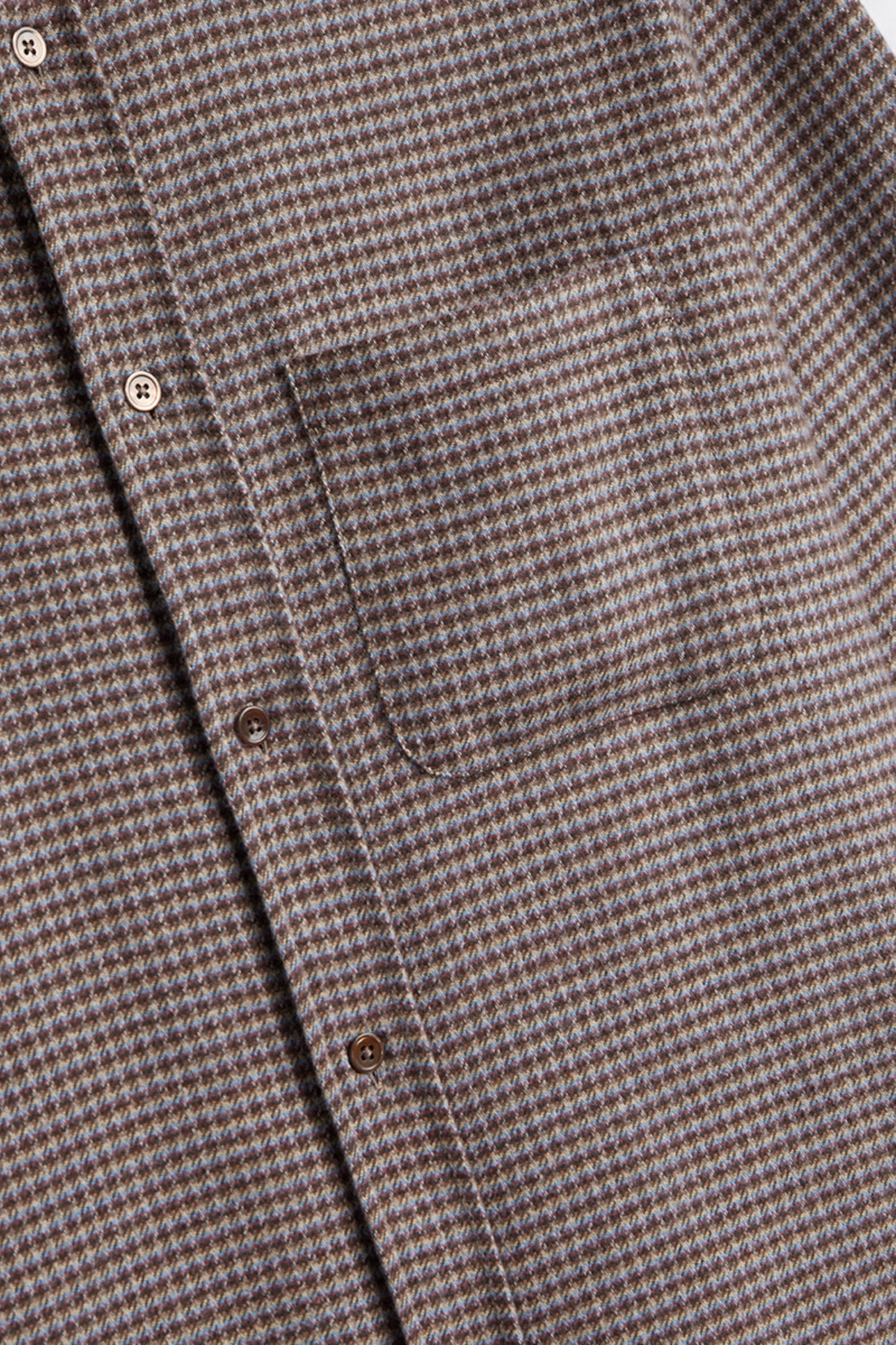 Portuguese Flannel - Dylan Shirt (Blue / Bordeaux)