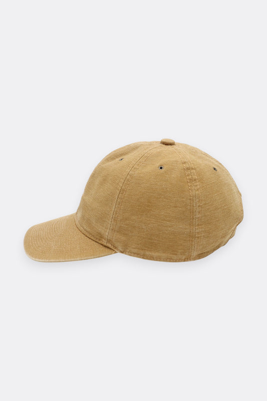 Poten Vintage Duck Cap Camel | Casquette Canvas 6 Panneaux Made in Japan | Edgar Bdx