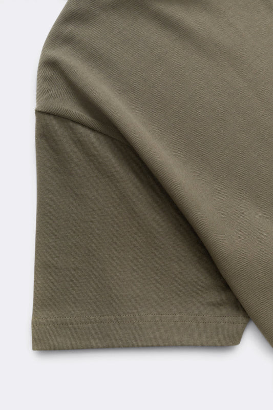POWER GOODS Super Weight T-Shirt Dark Olive | Edgar Bdx