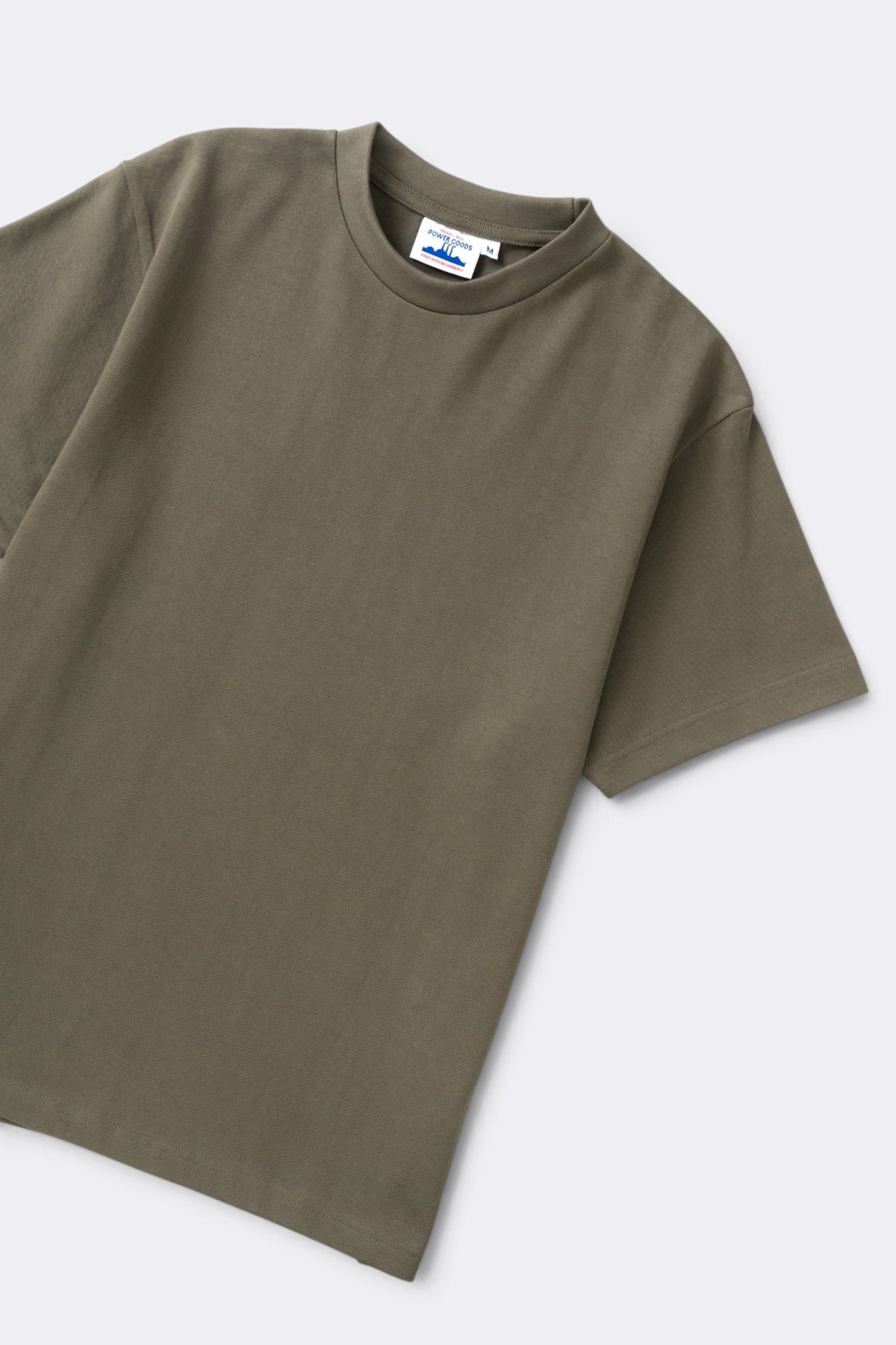 POWER GOODS Super Weight T-Shirt Dark Olive | Edgar Bdx