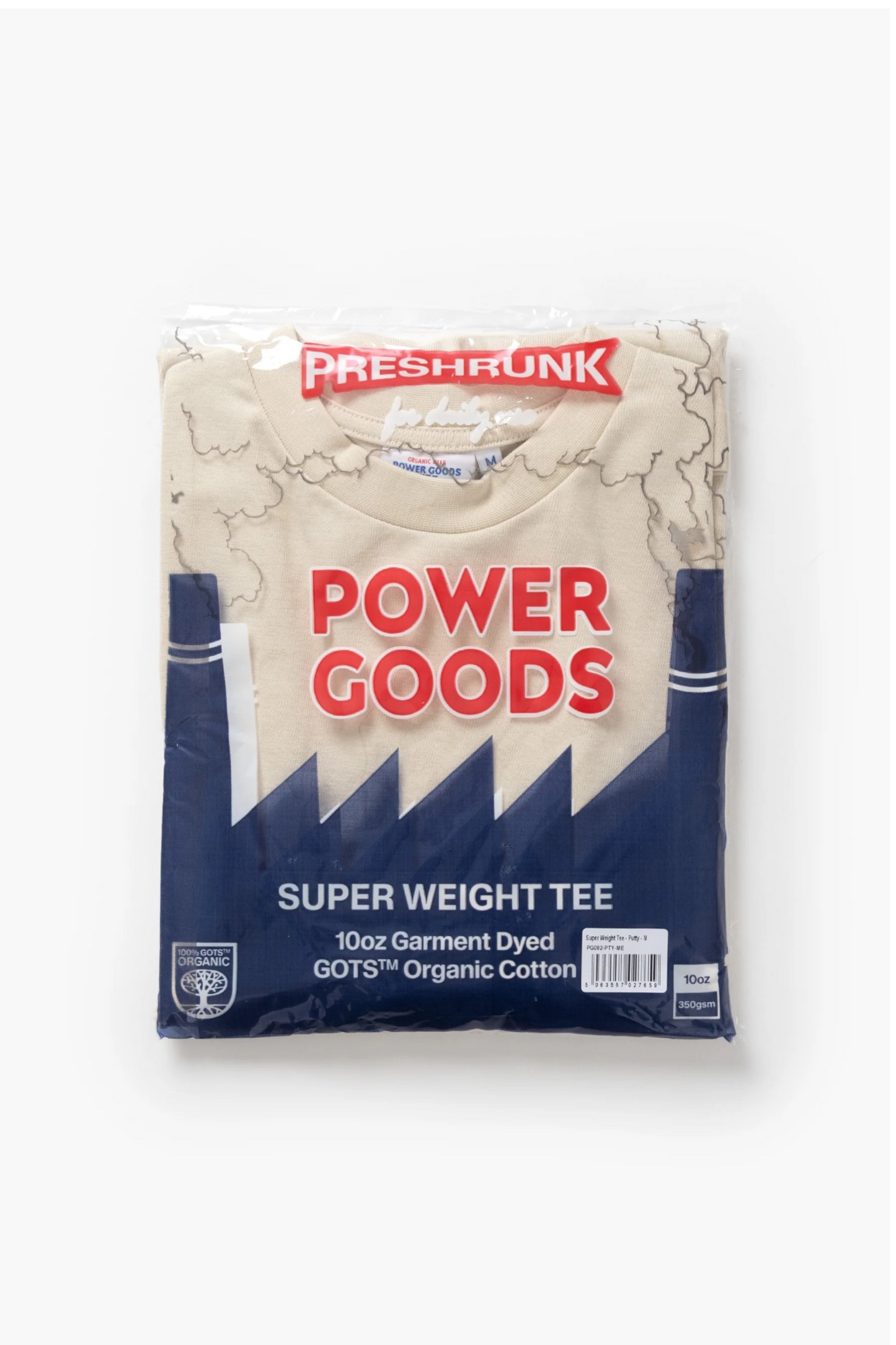 Power Goods - Super Weight T-Shirt (Putty)