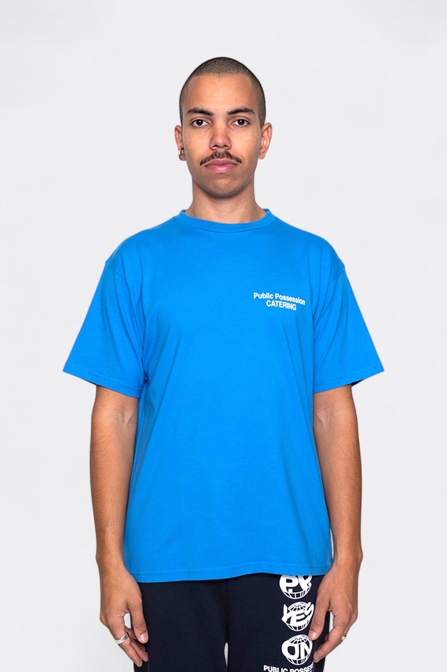 Public Possession - P.P Catering T-Shirt (Blue)