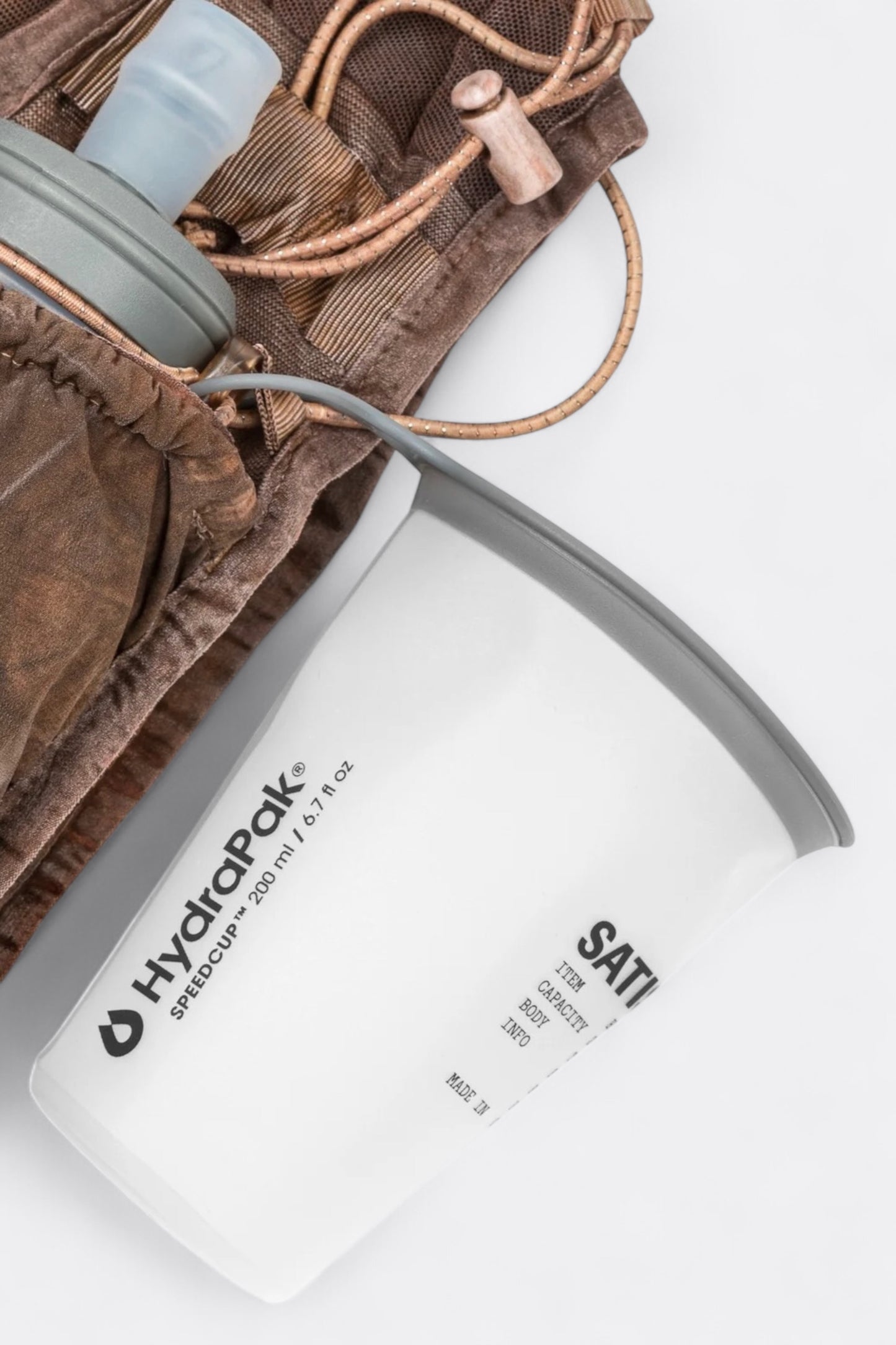 Satisfy - HydraPak® SpeedCup™ 2Pack 200ML (Transparent)