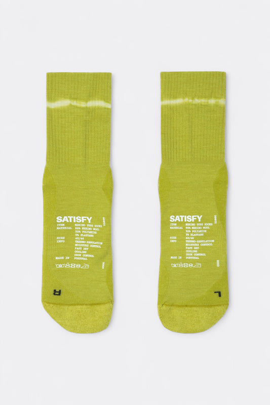 Satisfy - Merino Nylon Tube Socks (Grenoble Green)