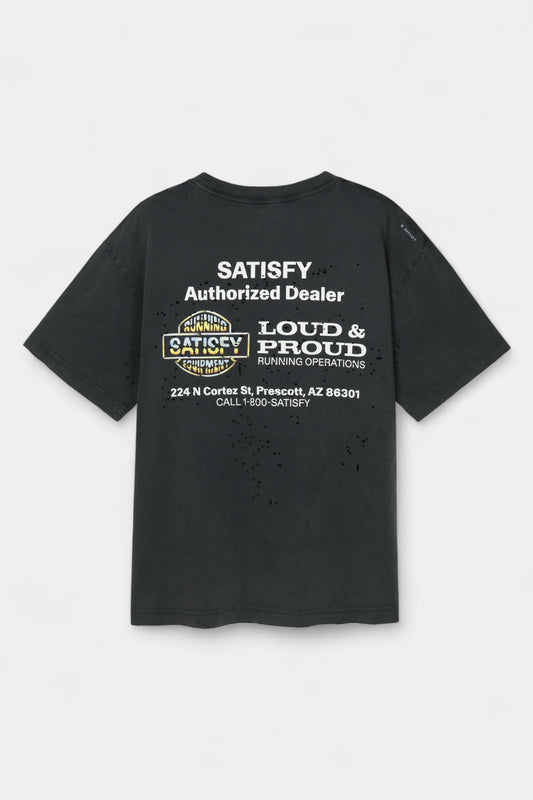 Satisfy - MothTech™ T-Shirt (Aged Black)