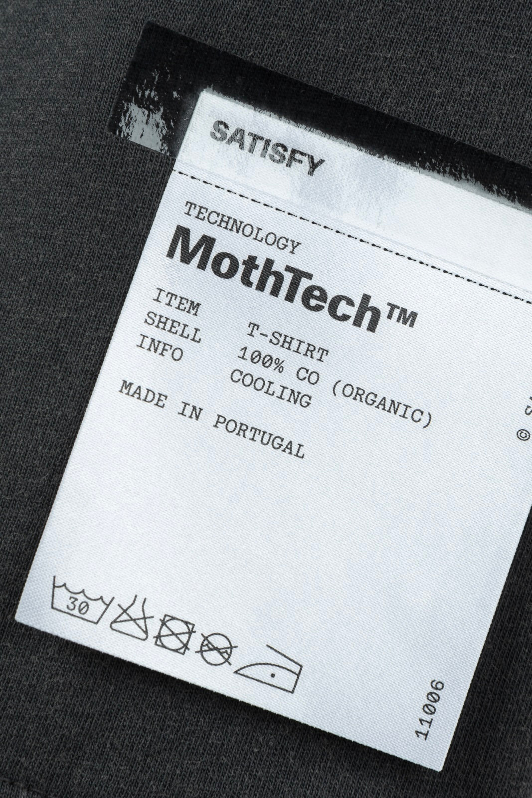 Satisfy - MothTech™ T-Shirt (Aged Black)