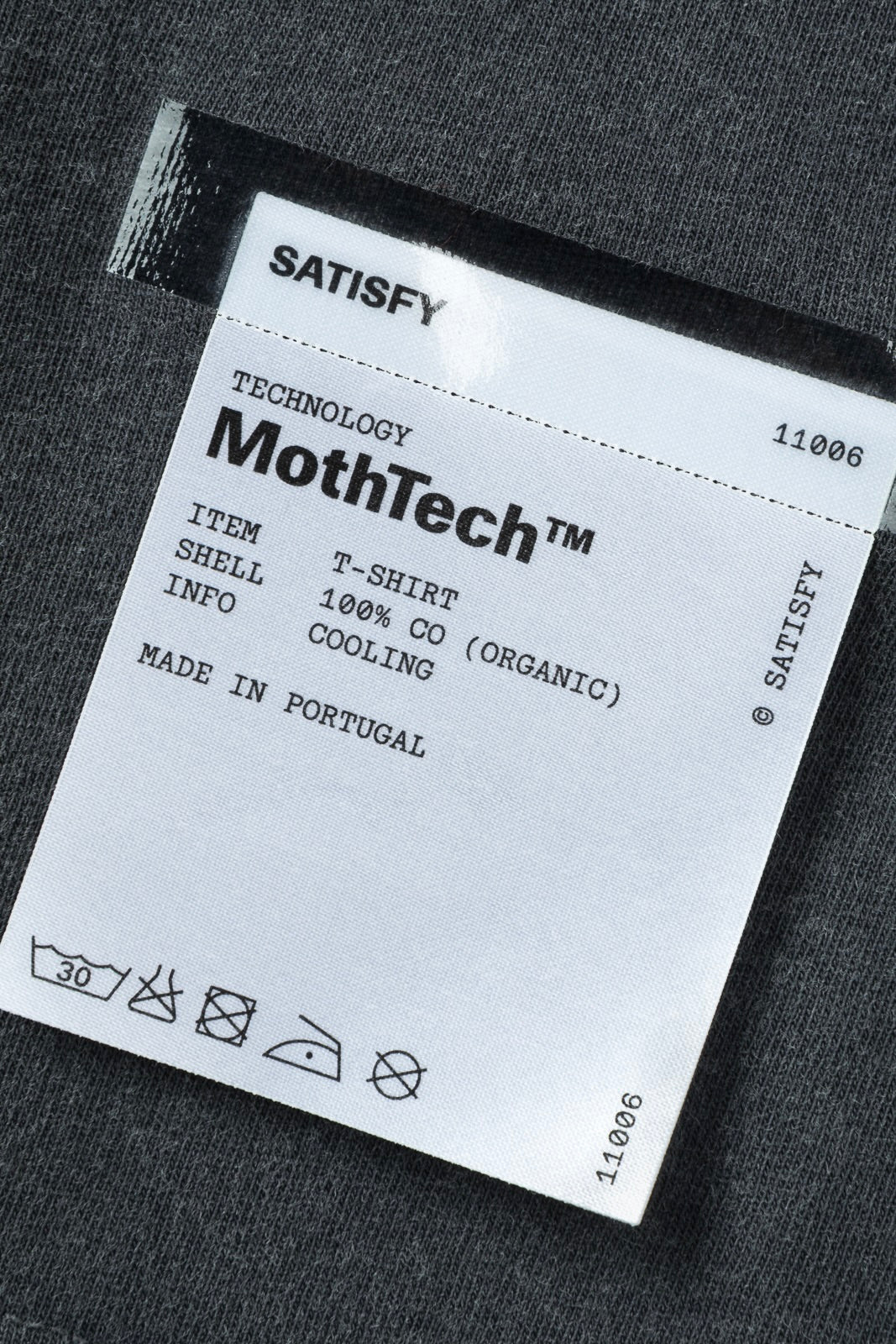 Satisfy - MothTech™ T-Shirt (Aged Black)