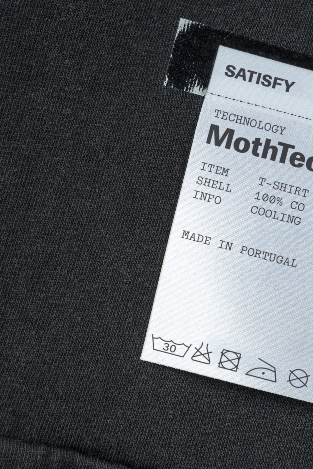 SATISFY MothTech T-Shirt Aged Black Eagle Snake | Edgar Bdx