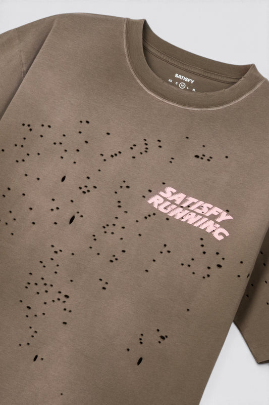 SATISFY MothTech T-Shirt Sun Bleached Rain Drum Wave | Edgar Bdx