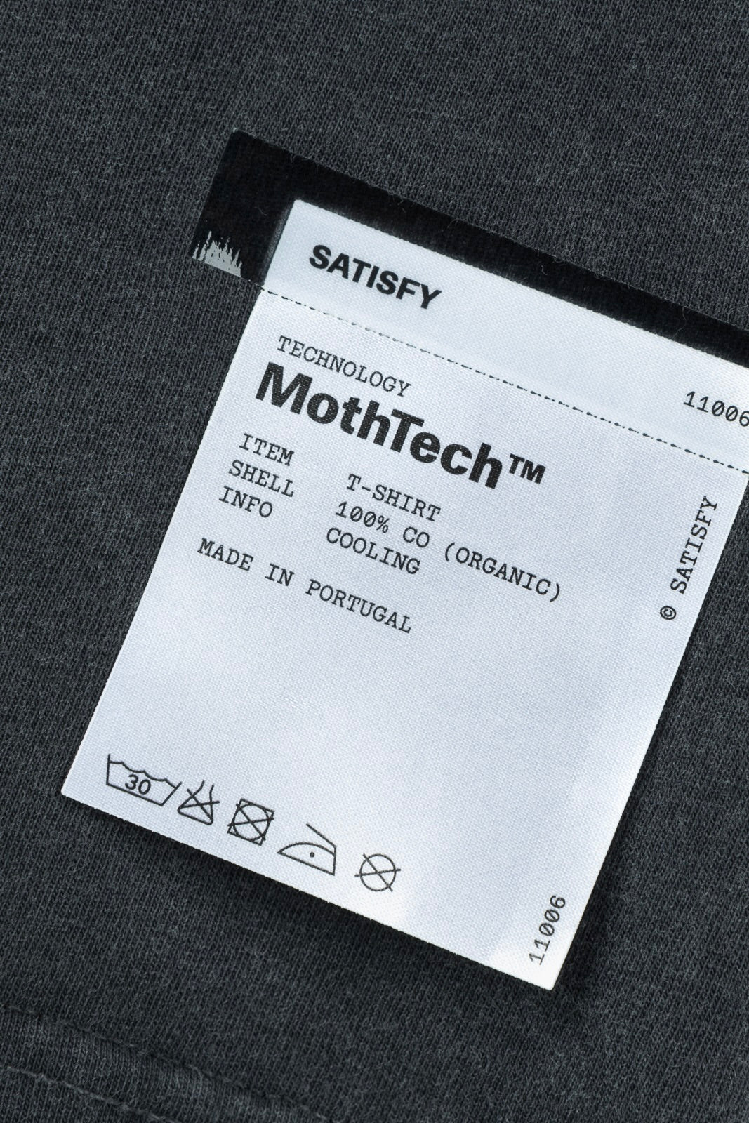Satisfy - MothTech™ T-Shirt (Aged Black)