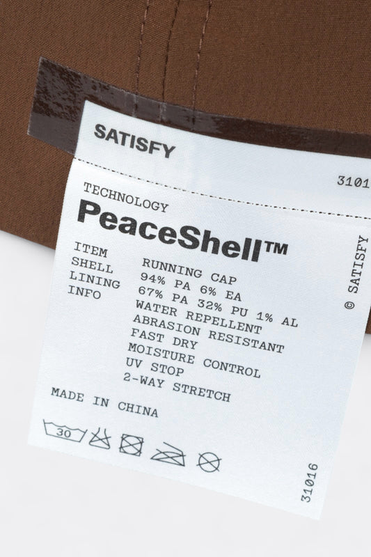 Satisfy - PeaceShell™ Running Cap (Brown)