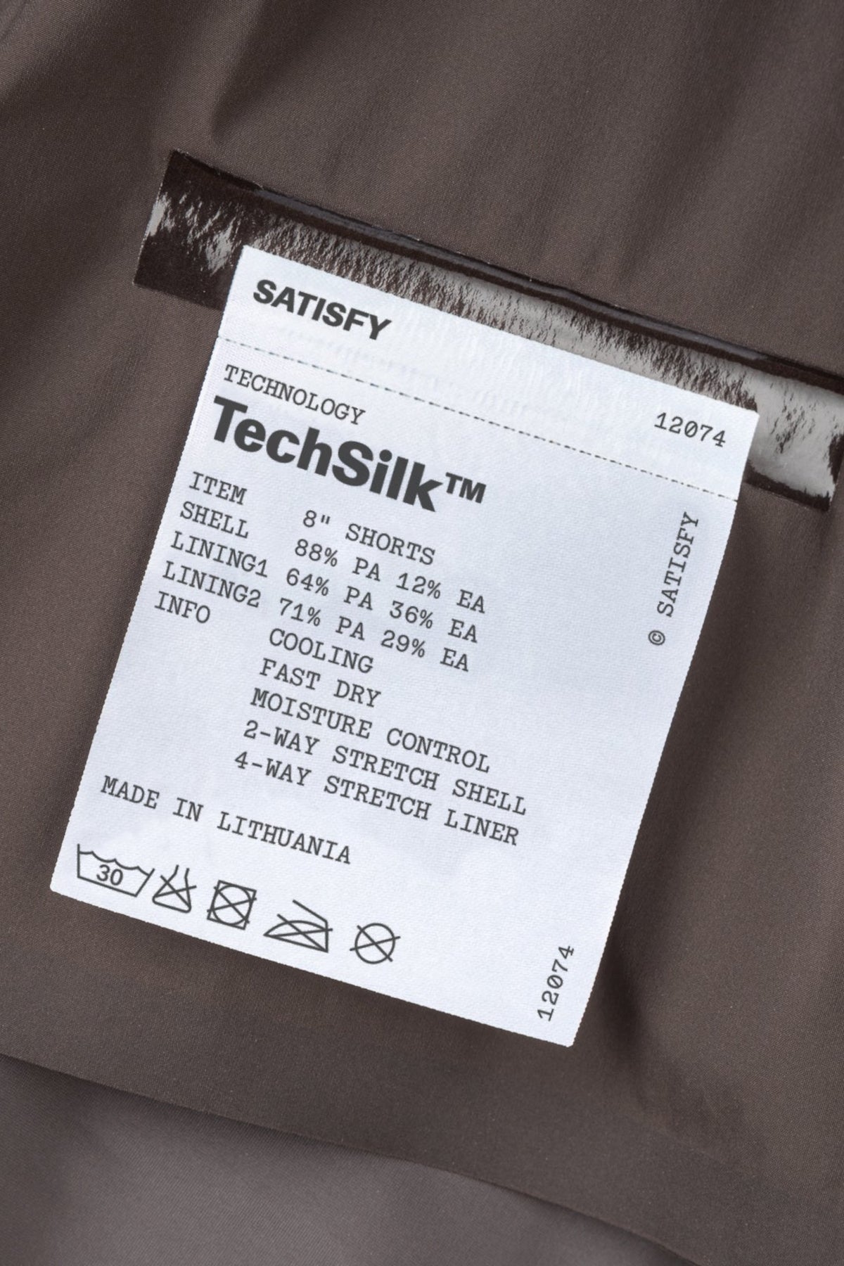SATISFY TechSilk 8 Shorts Quicksand | Edgar Bdx
