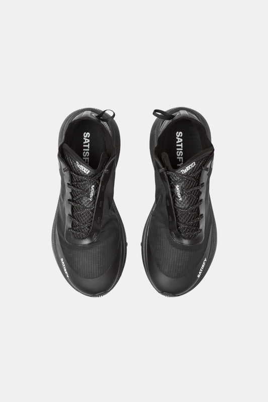 Satisfy TheRocker Jet Black | Chaussure Ultra-Running Vibram