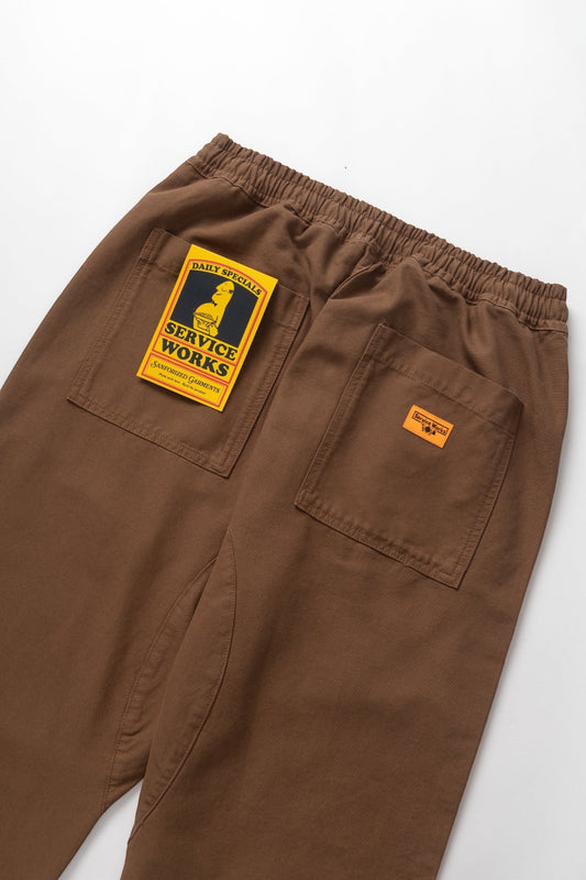 Pantalon de Chef Canvas Bark - SERVICE WORKS - Edgar Bdx