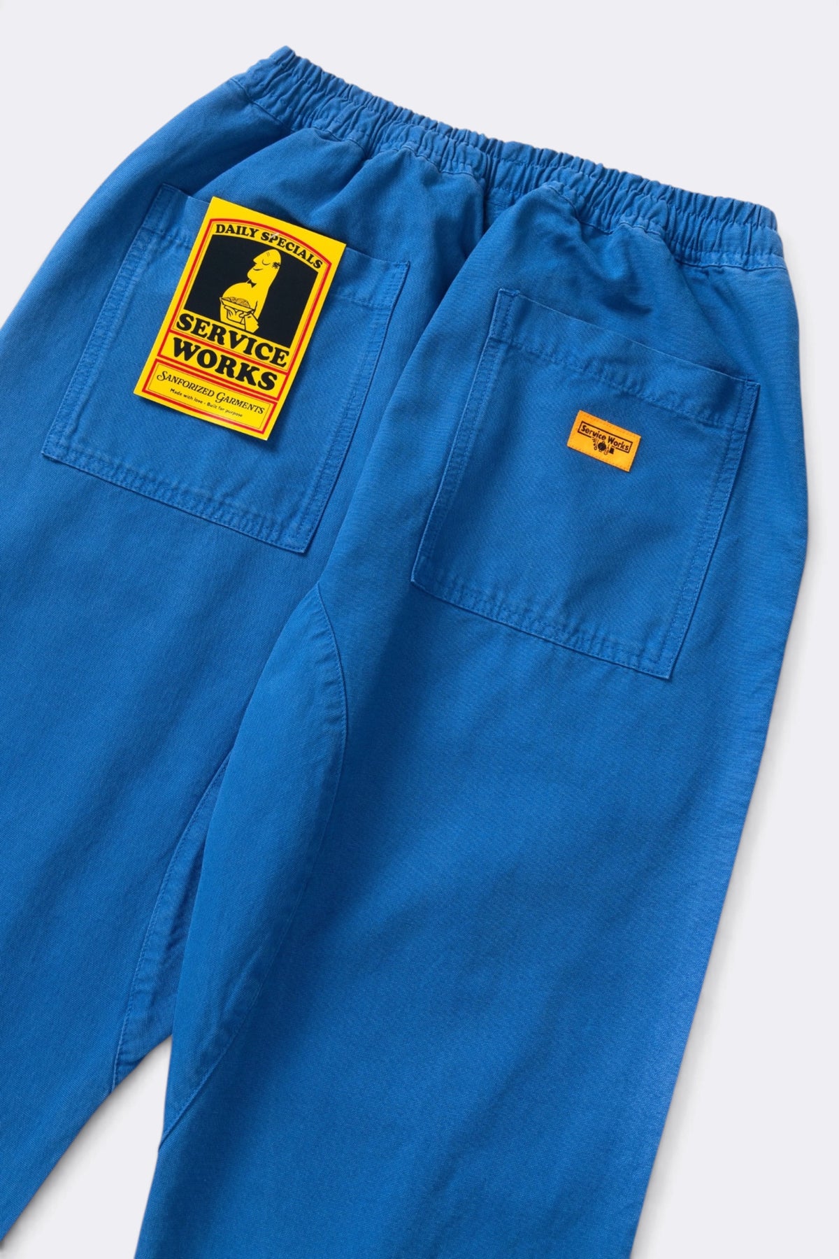 SERVICE WORKS Classic Chef Pants Cobalt | Pantalon | Edgar Bdx