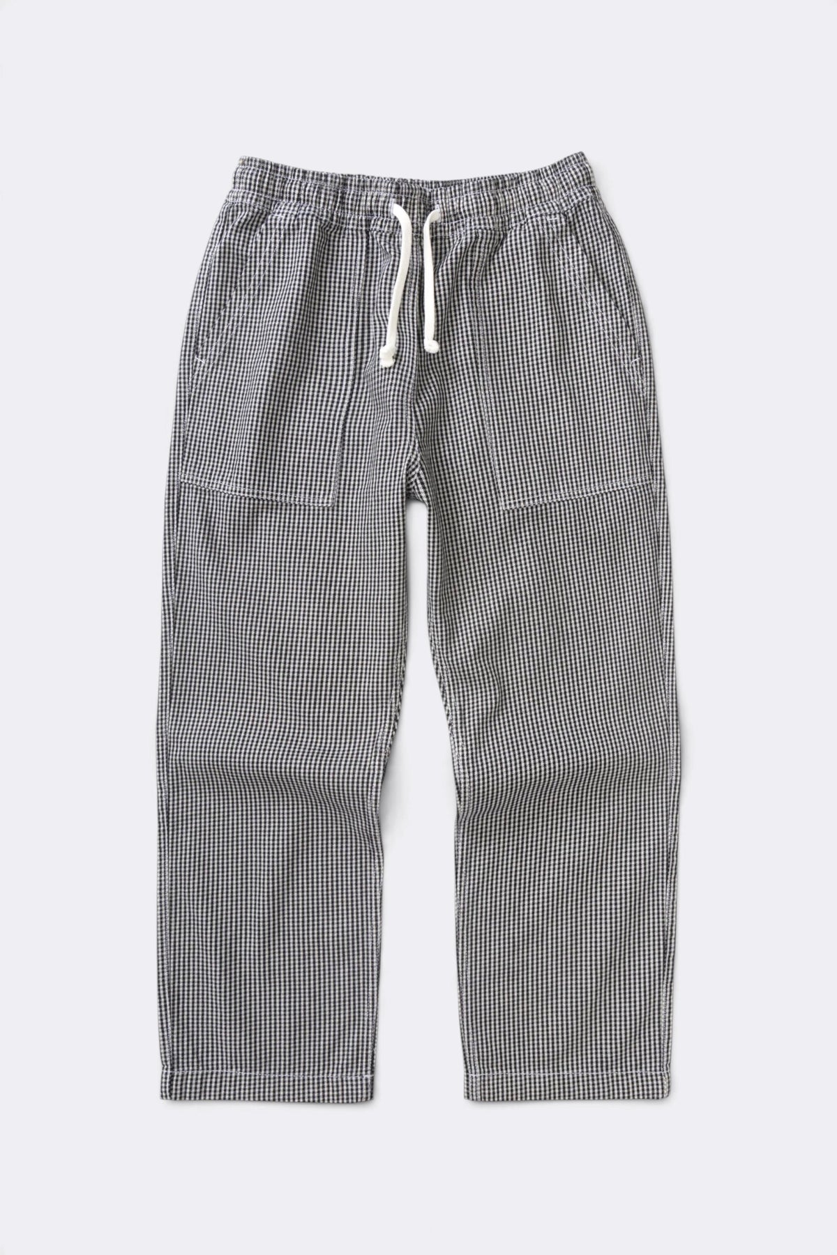 SERVICE WORKS House Gingham Chef Pants Black | Pantalon | Edgar Bdx