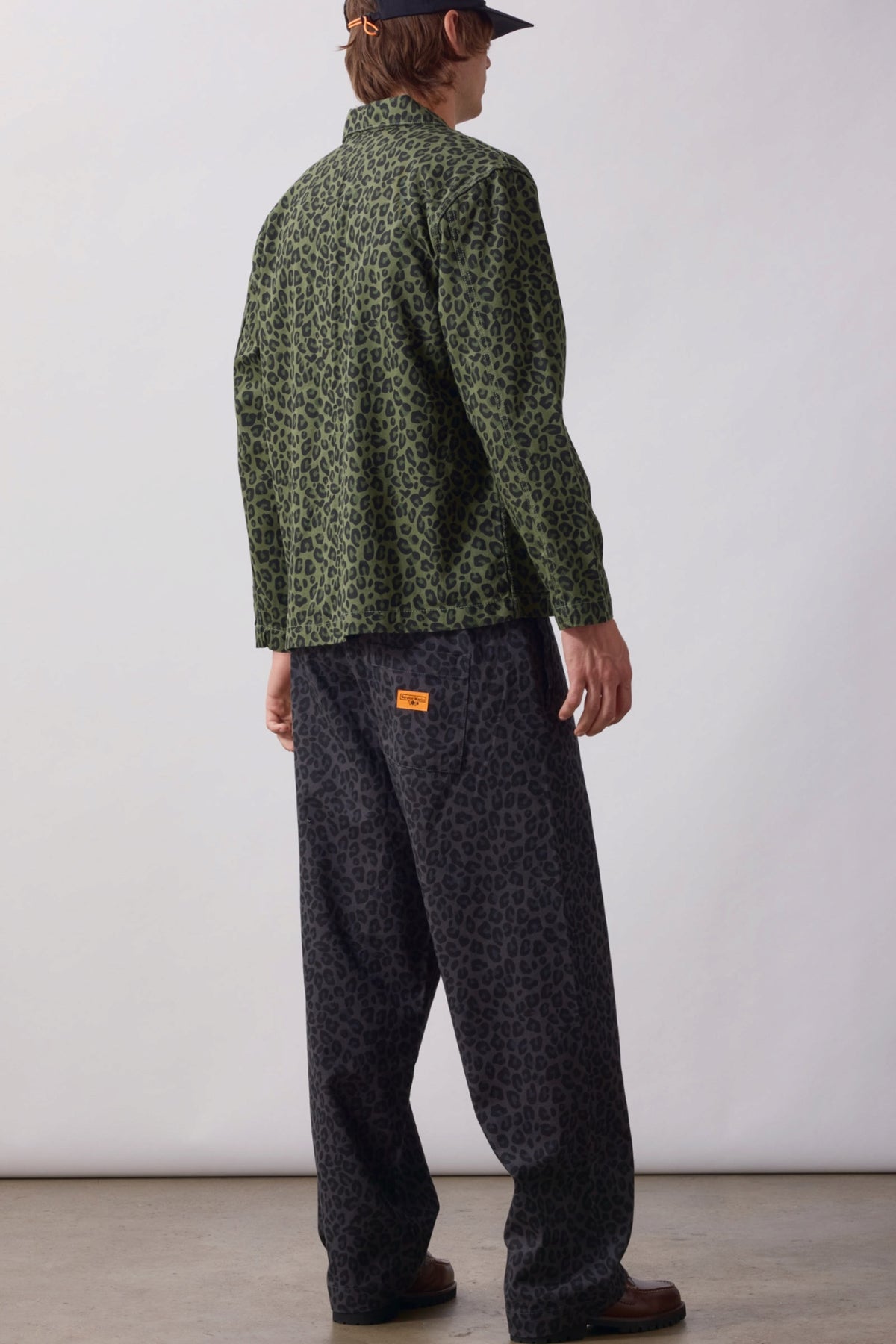SERVICE WORKS Patterned Easy Chef Pants Black Leopard | Edgar Bdx