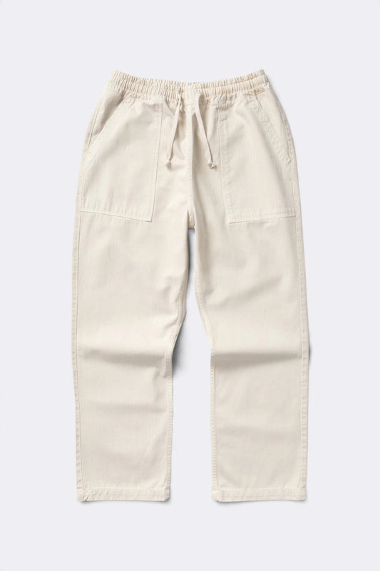 SERVICE WORKS Pigment HBT Chef Pants Bone | Pantalon | Edgar Bdx