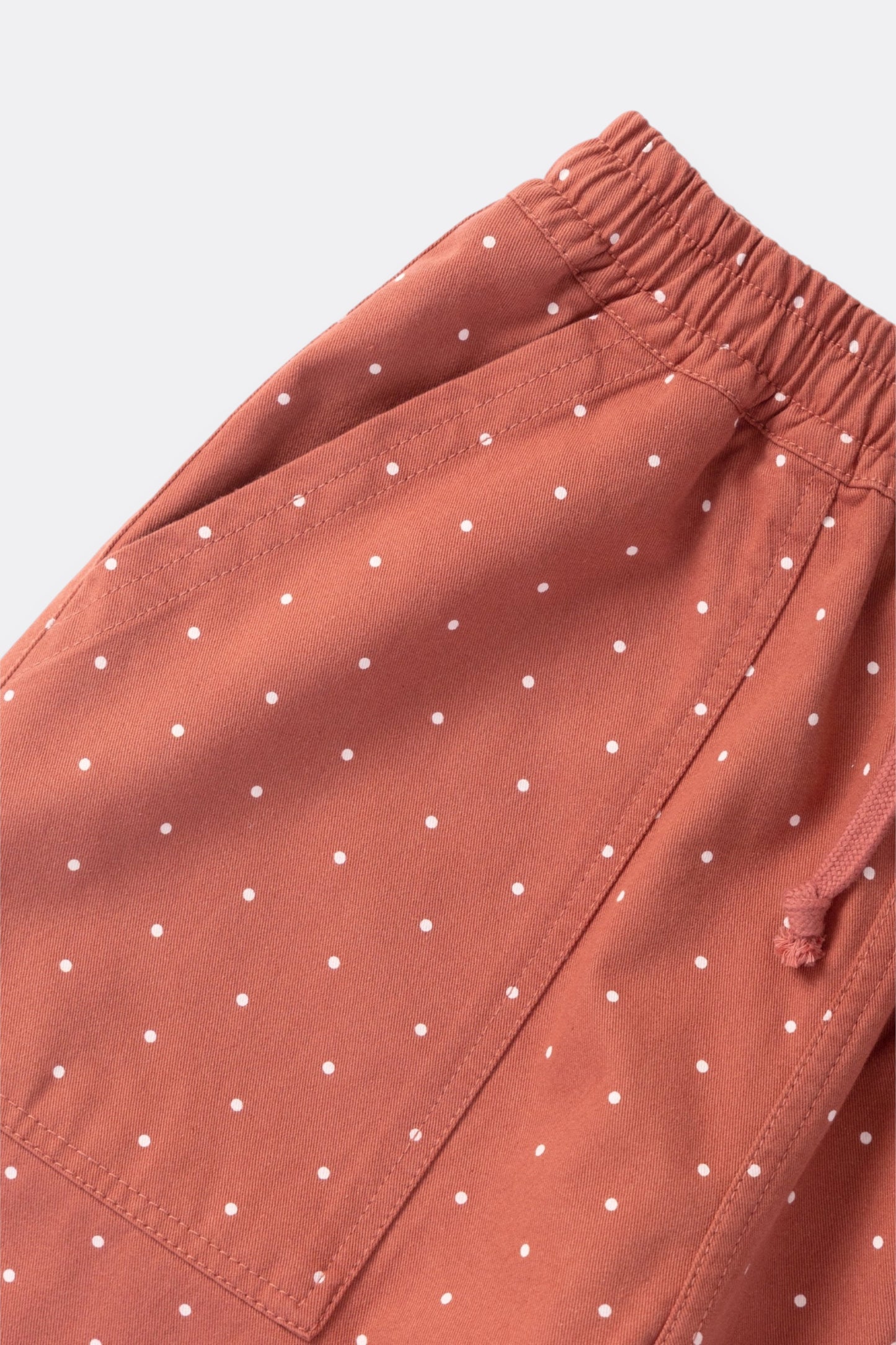 Service Works Polka Dots Chef Shorts Clay | Short Coton Bio | Edgar Bdx