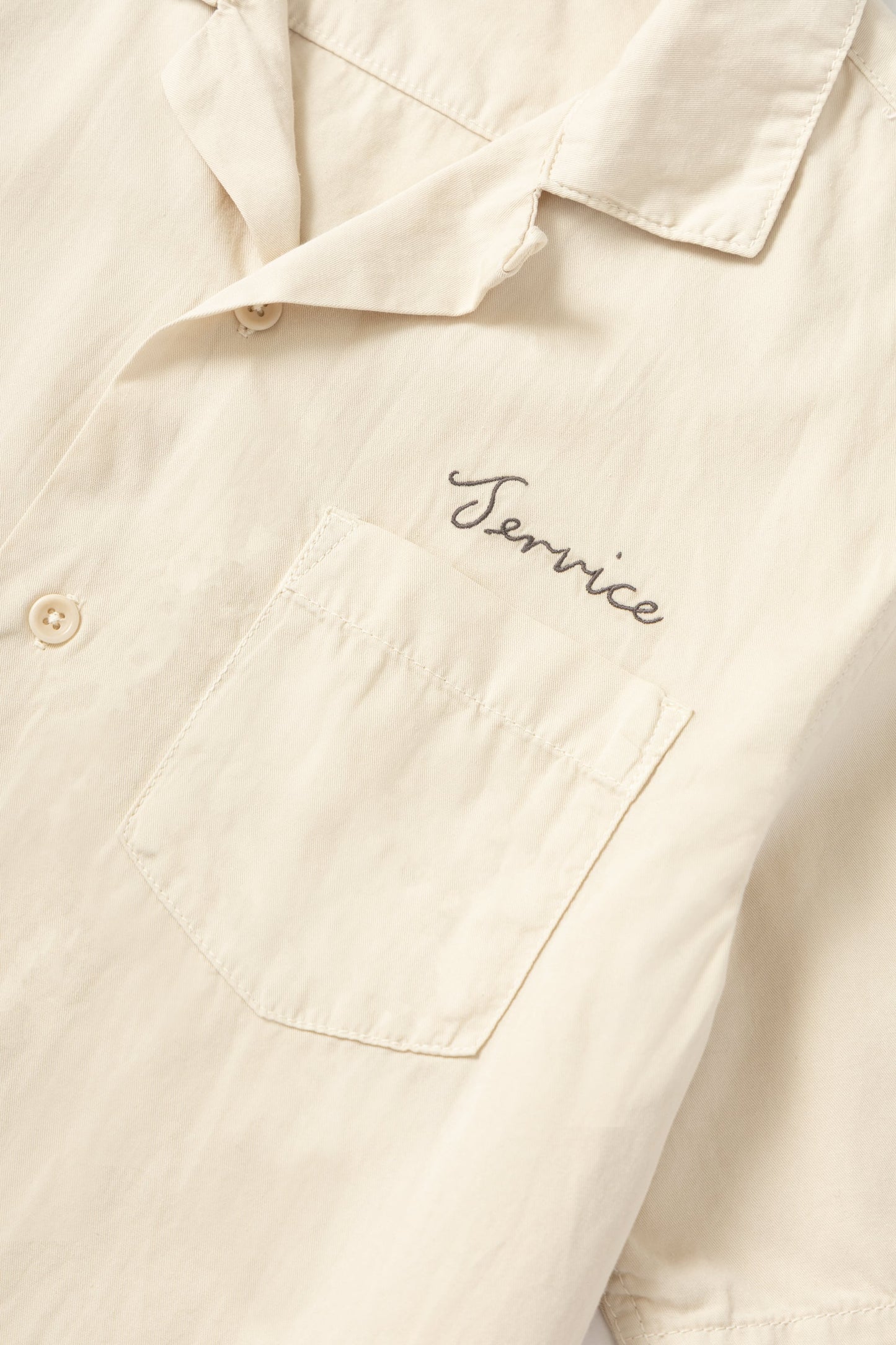 Service Works - Script Resort Shirt (White Oak)