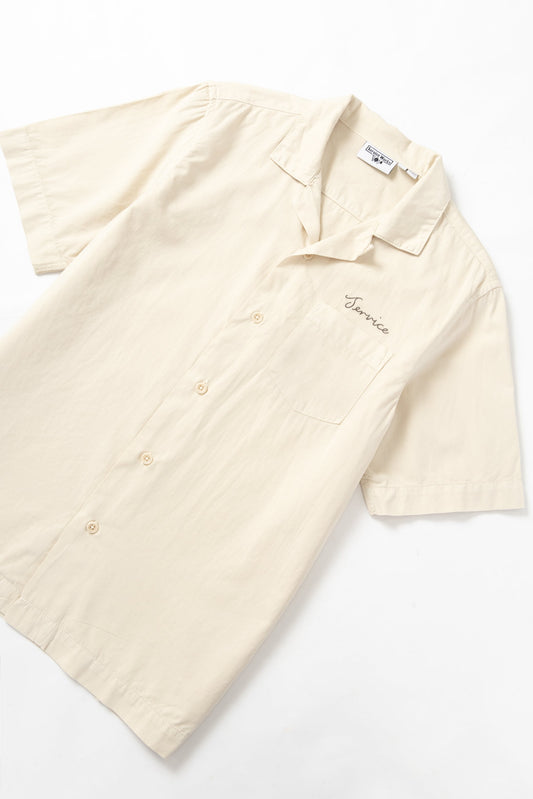 Service Works - Script Resort Shirt (White Oak)